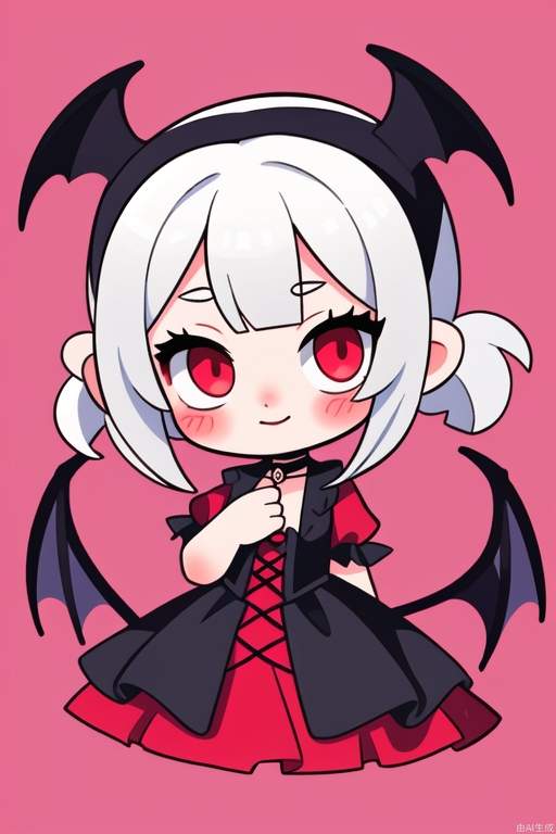 Q version of the little vampire girl