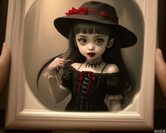 Q version of the little vampire girl