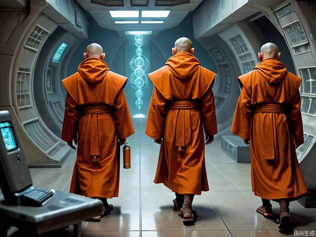 科幻世界里的僧侣