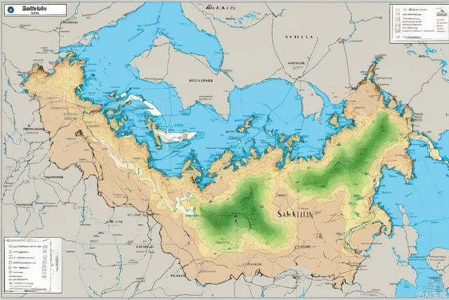 Sakhalin map