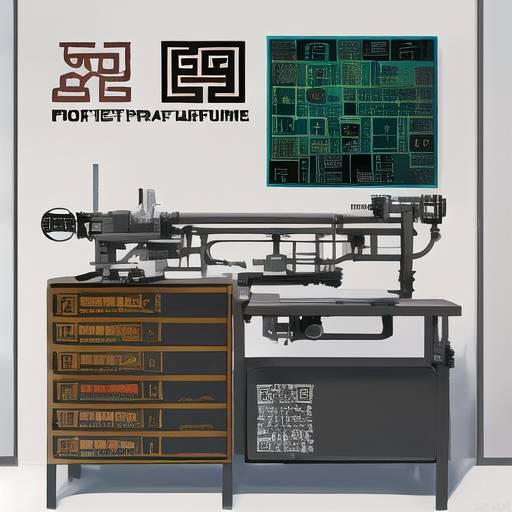 Combined with professional design intelligent manufacturing posters with Chinese elements