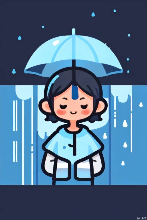 Small avatar on rainy days