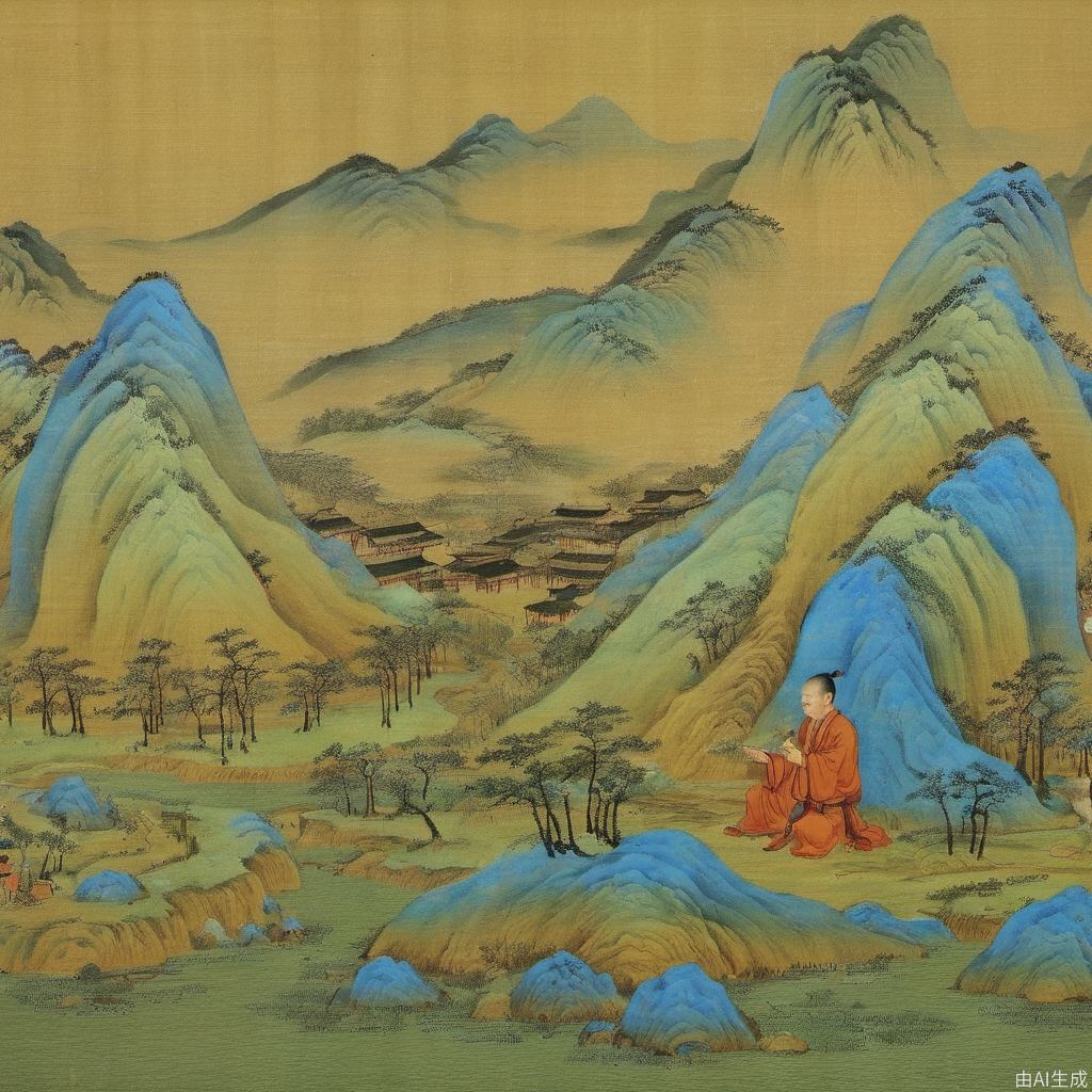 高山流水，孙悟空，唐僧猪八戒，西天取经