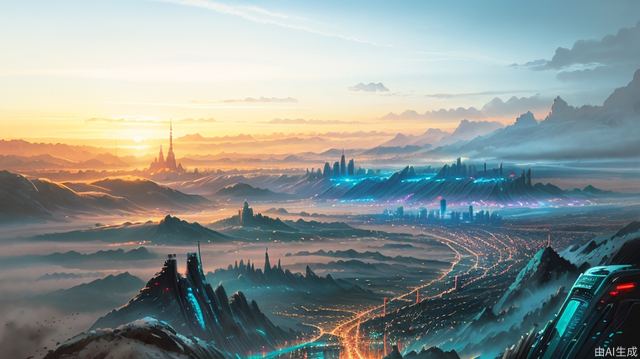 City, Comic, Landscape/Landscape, Cityscape, Sci-Fi City, Comic, Landscape/Landscape, Cityscape, Sci-Fi, Fantasy (Fantasy), Ban, Cyberpunk