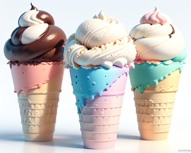 (best quality:1.2),ice cream,(simple background:1.5),(white background:1.3),(ice cream:1.2),light green,pink,white,Macron tone,sarah saunders,blue background,illustratio,ice particles,snow,fluid,yotobi,pastelle,elaine benes,style of paolo parente,morearea,masterpiece,best quality,3D, museum