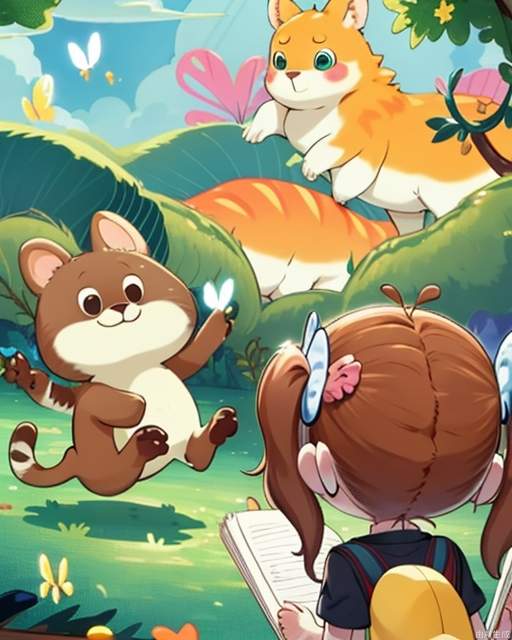 精致、清晰、高清、精致、可爱、卡通、配色