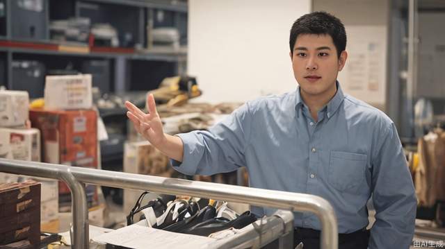 Asian man business image