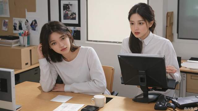 office scene