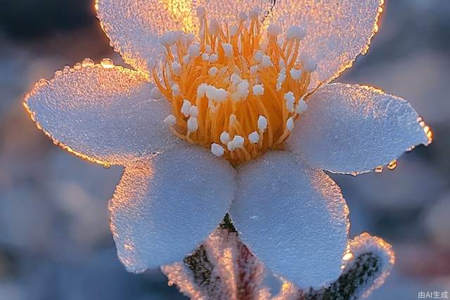 flower in winter