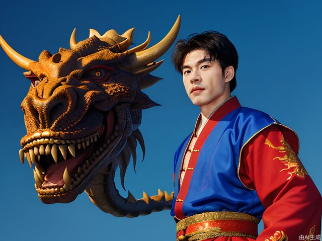 Journey to the west, donghai dragon king, male, teen