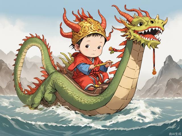 Journey to the west, East Sea Dragon King, toddler