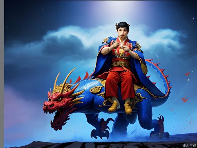 Journey to the west, donghai dragon king, male, teen