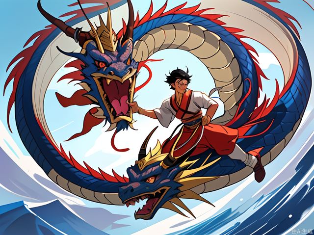 Journey to the west, donghai dragon king, male, teen