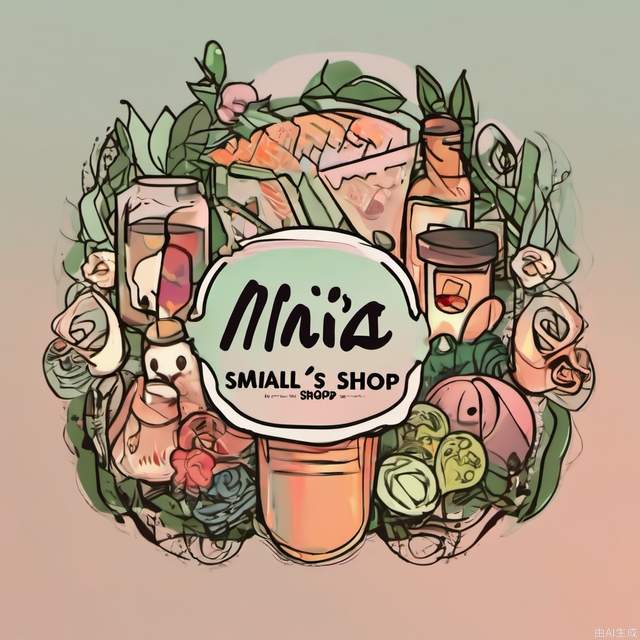 Logo Art Fresh Mia's Small Shop