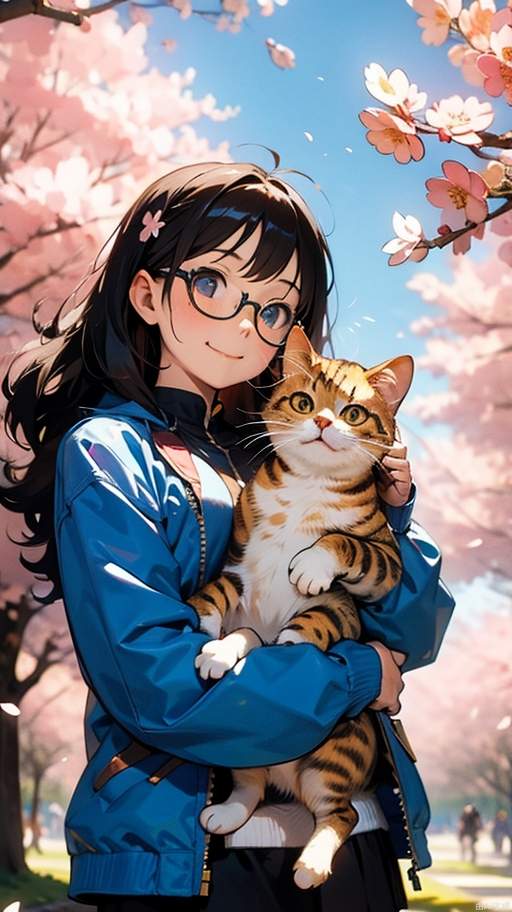 1girl_tall，棕色长发，微笑，大