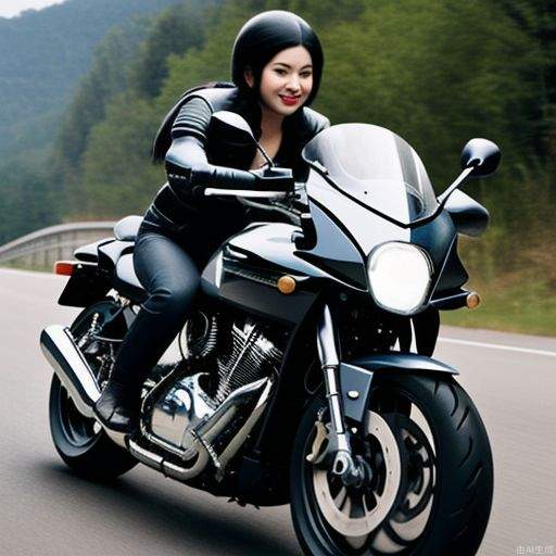 Motorcycle girl