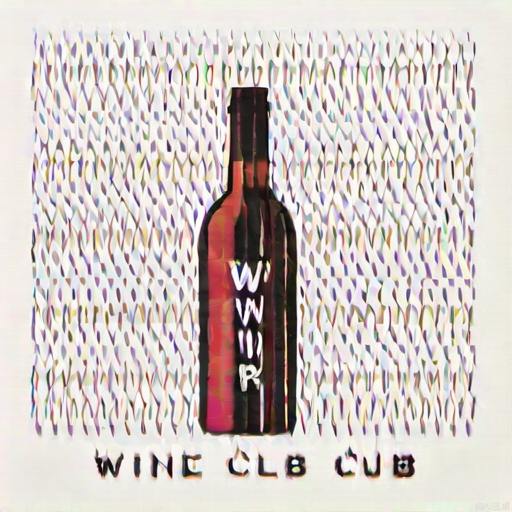 The sign of a craft pub called Friends Wine Club, in Japanese style