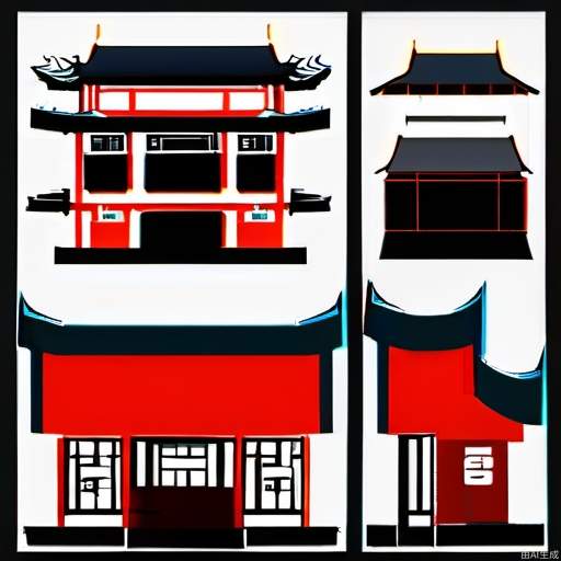 Chinese style, ancient, architecture, private school,