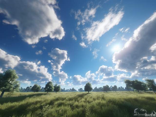 blue sky, highly detailed, 8k resolution, official art, extremely detailed, CG unity, 8k wallpaper, cloudy sky, real photo, realistic style,  best quality