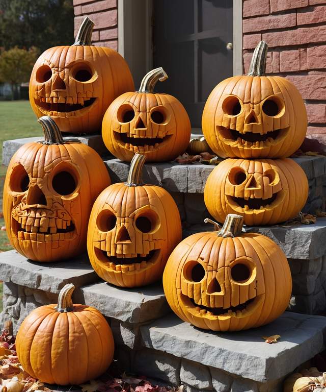 Pumpkin carving contest: Participants can gather to carve creative and spooky designs into pumpkins and compete for prizes.