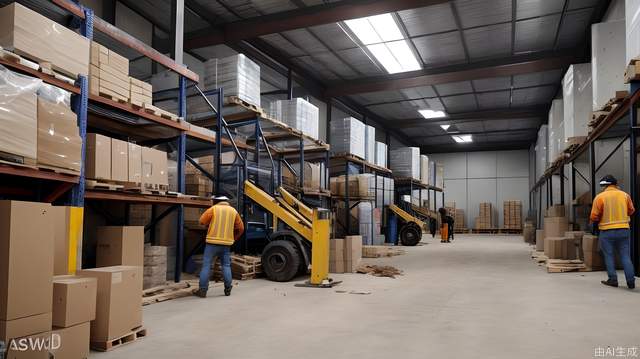 A warehouse full of welding scrap iron, very chaotic and unmanned inside.