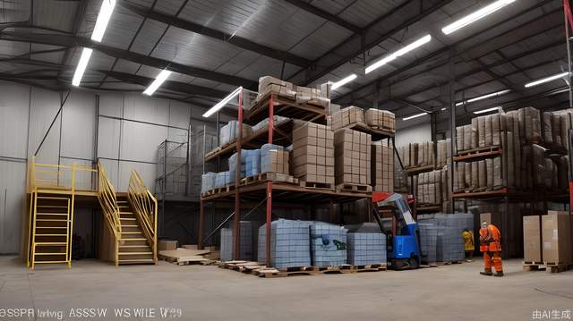 A warehouse full of welding scrap iron, very chaotic and unmanned inside.