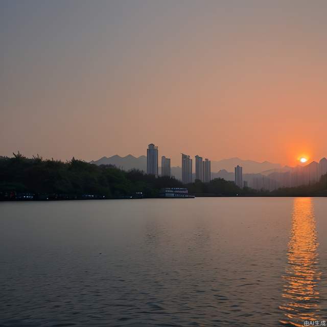 West Lake Sunset