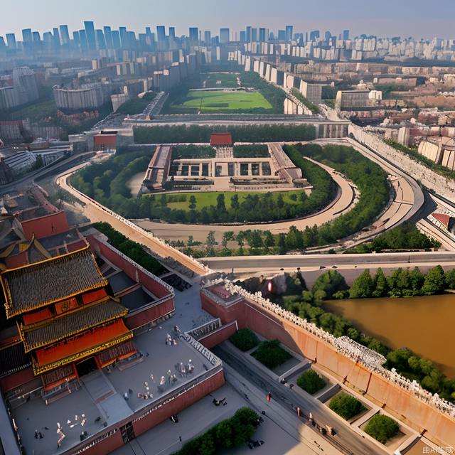 The Forbidden City in Beijing is beautiful, vivid and magnificent