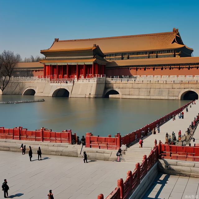 The Forbidden City in Beijing is beautiful, vivid and magnificent