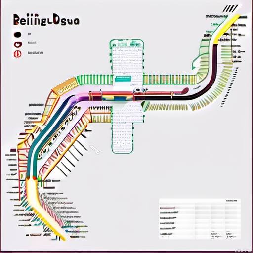 Generate a map of the Beijing subway