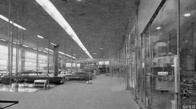 In 1960, the interior