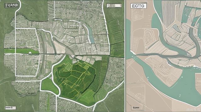 Land changes, cities evolve