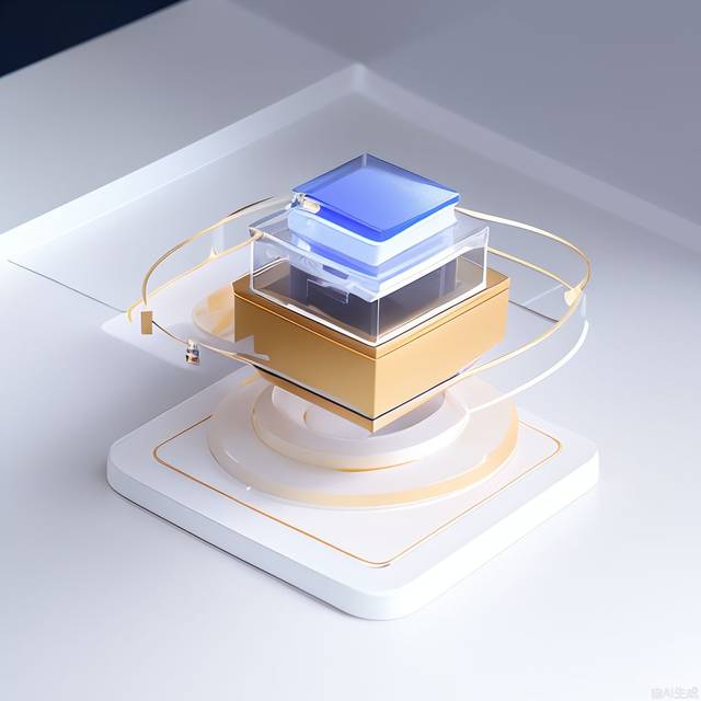 Light periwinkle|gold Room icon,many details, octane render, transparent glass texture,frosted glass, transparent technology sense, industrial design, white background, studio lighting, sunshine, flat, minimal, quasi-object, axisymmetric, blender, C4D, best quality, 4k