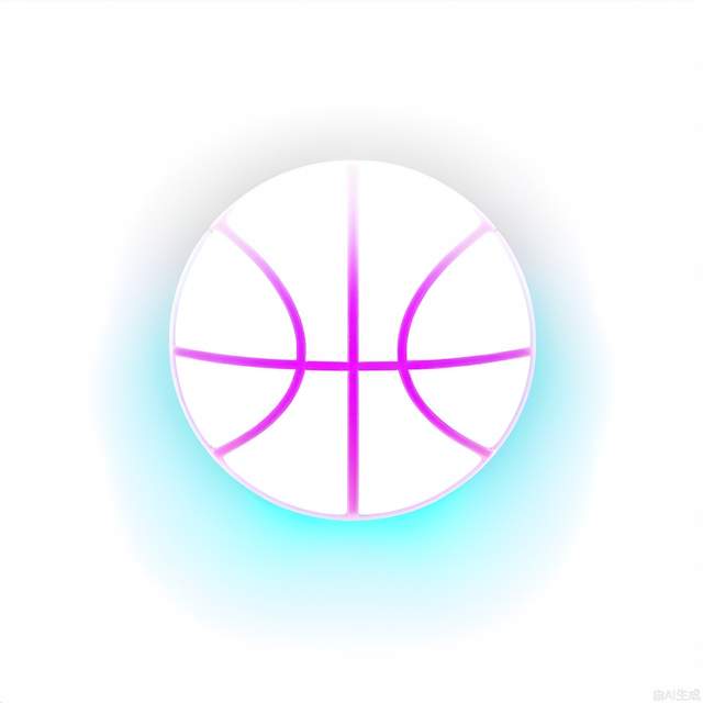 ohaxicxn icon, basketball symbol, frosted texture, white neon light, simple background,apps,  <lora:sdxl_iconlora-000016:0.6>