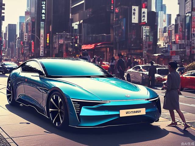 xin_che,electric modified cars,Japanese domestic markets,1 car,ground vehicle,motor vehicle,((masterpiece)),extremely detailed,highly detailed, fine detail, intricate, insanely detailed,((blue)) best quality,depth of field,street photography,realistic,(((Full Display)))