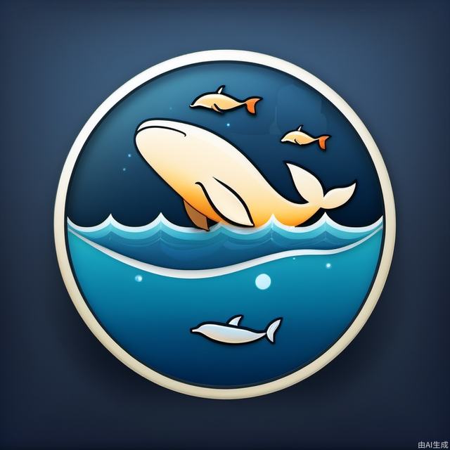 arien_icon,icon,circular_icon,whale,<lora:ArienIconXL:1>,