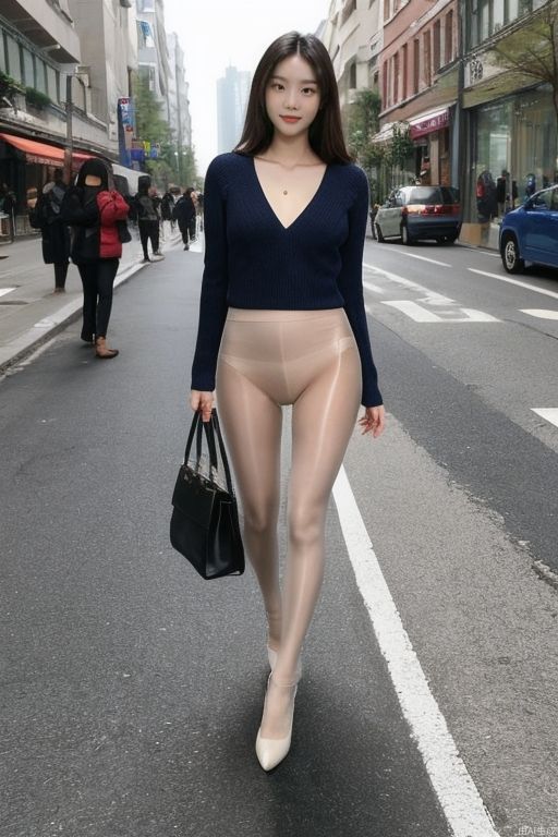 1 Chinese girl beautiful, full body, best quality, master work, reality, street view