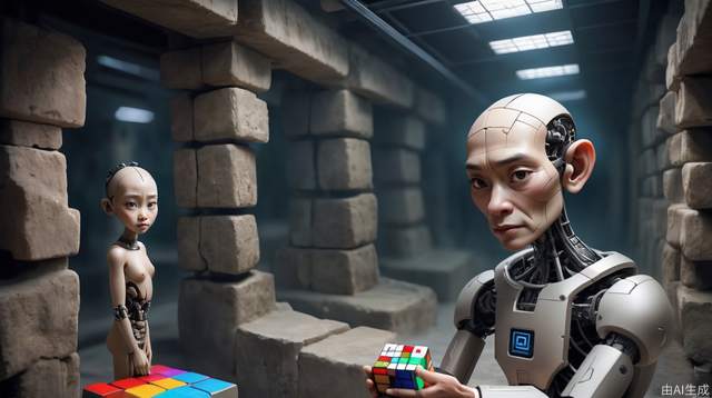 In 2050, an intelligent human named R arrived at the old human homeland in 2025. Only to find a large number of old humans in primitive forms in the underground city of the new Shanghai Ground Instrument Center, but R could not enter the old world behind the barrier Rubik's Cube, until the mysterious intelligent primitive new human named Qiu appeared and changed all this